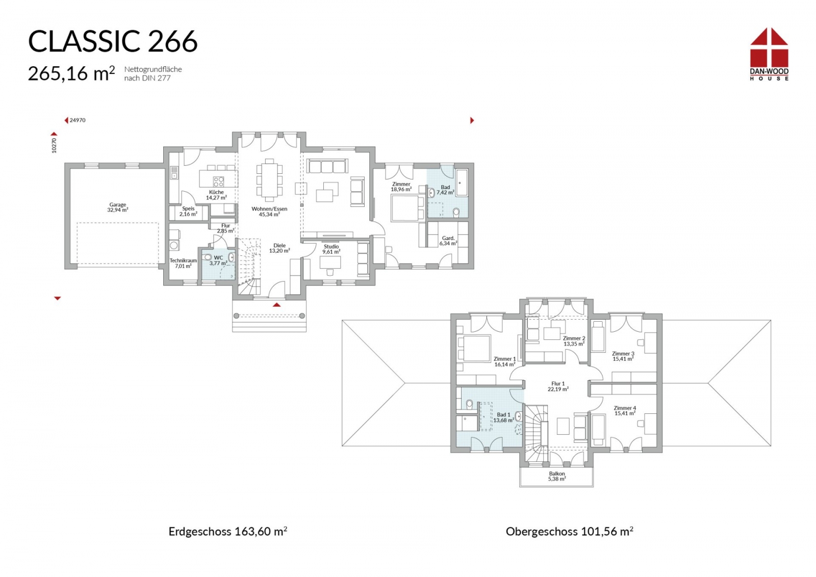 Einfamilienhaus Classic 266