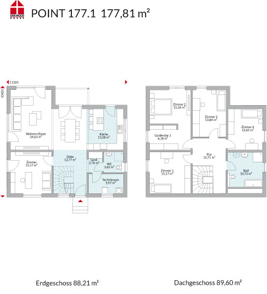 Einfamilienhaus Point 177.1
