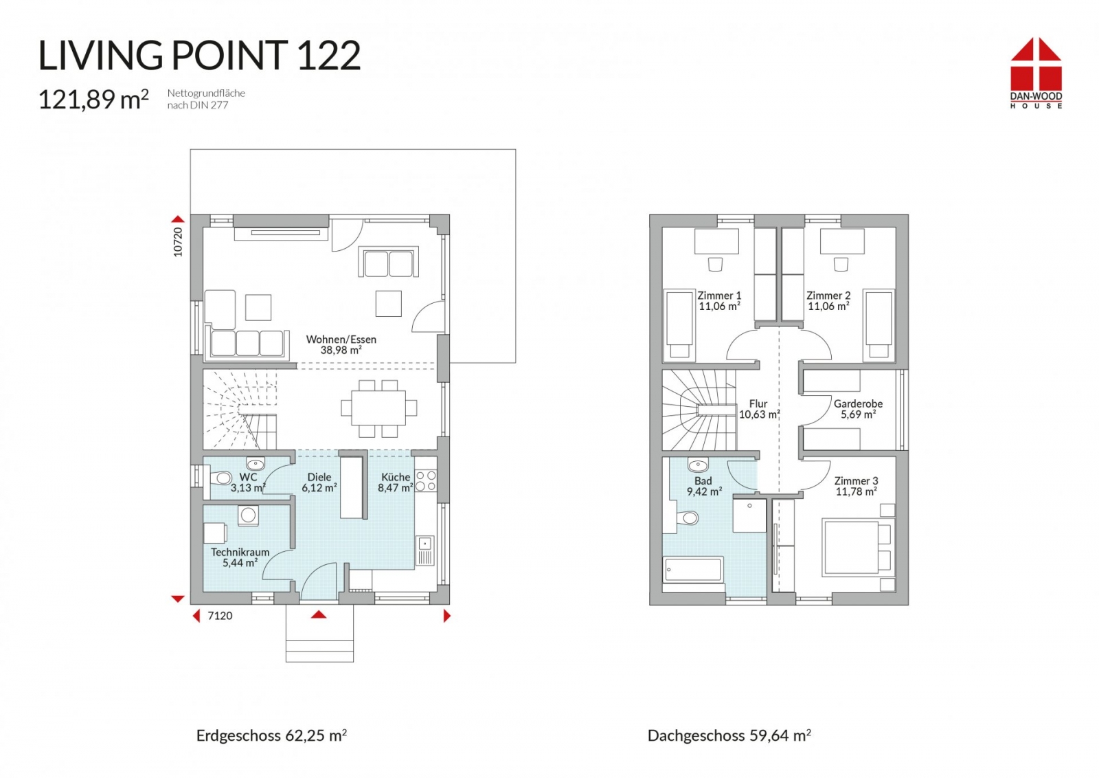 Einfamilienhaus Living Point 122