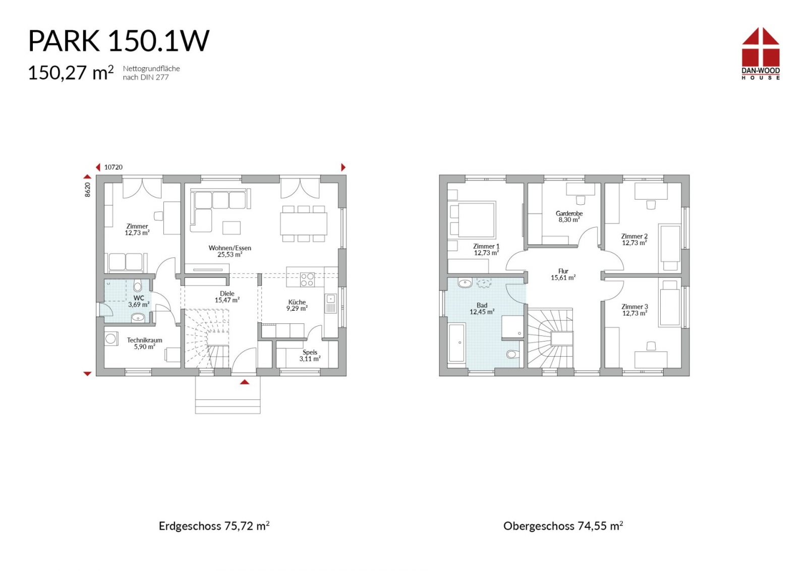 Einfamilienhaus Park 150.1W