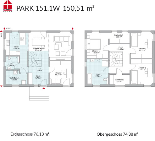 Einfamilienhaus Park 151.1W