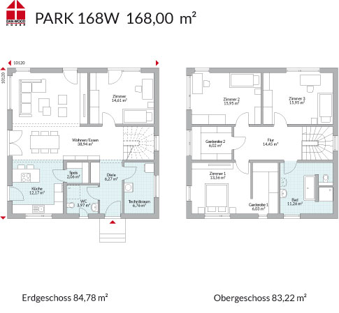 Einfamilienhaus Park 168W