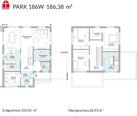 Einfamilienhaus Park 186W