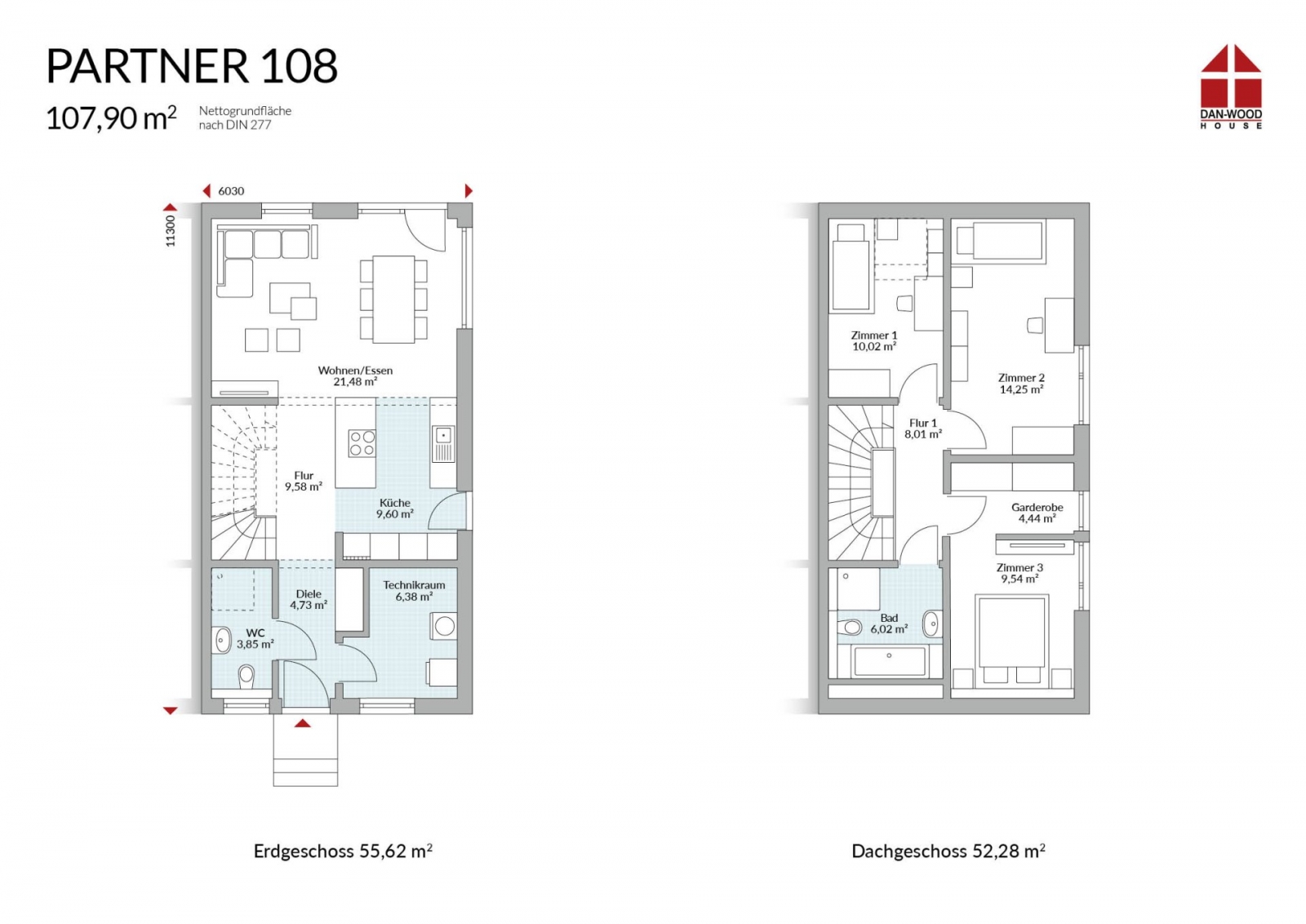 Doppelhaus Partner 108