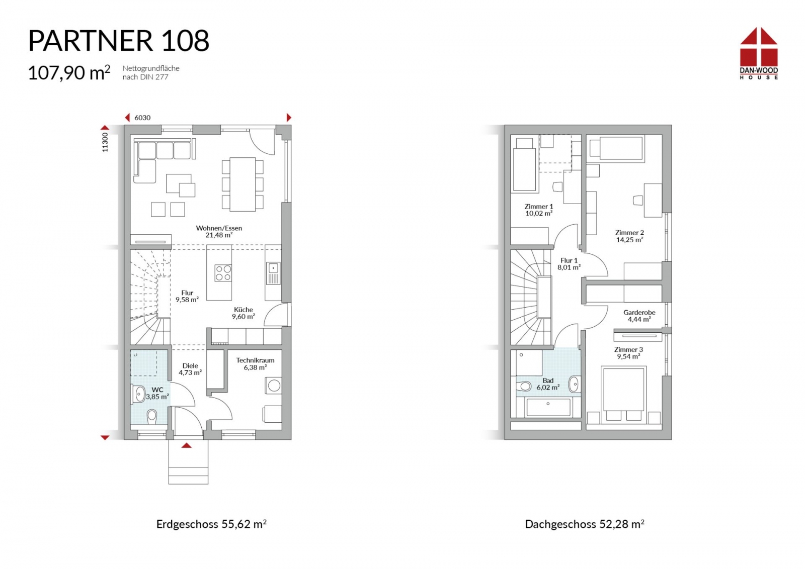 Doppelhaus Partner 108