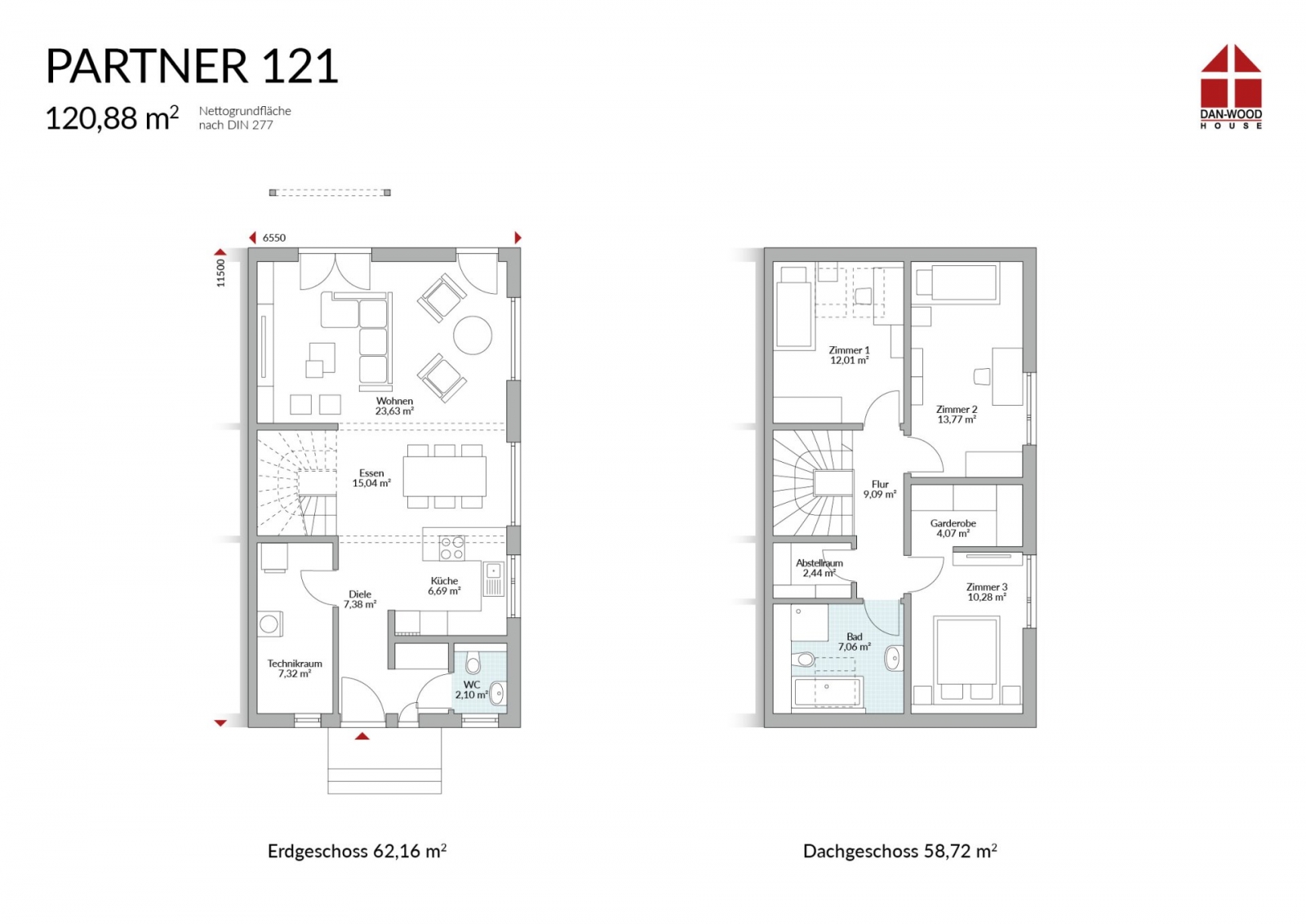 Doppelhaus Partner 121