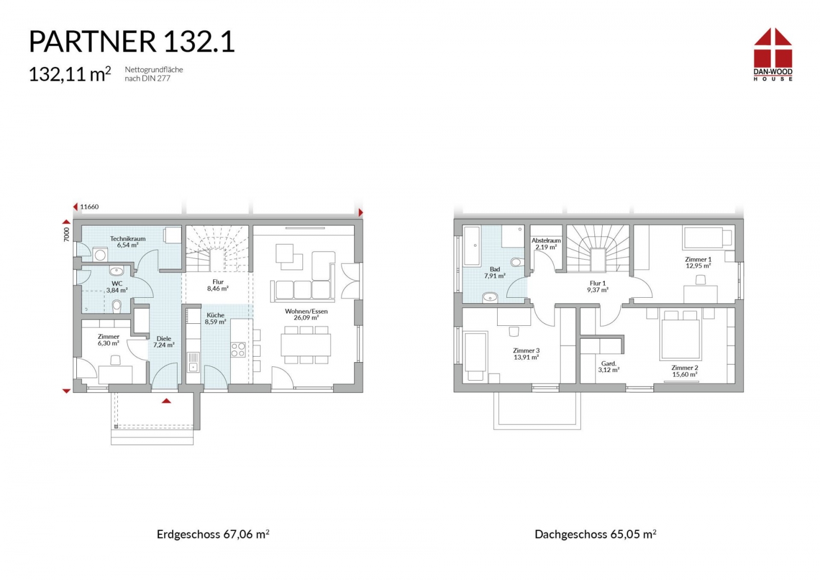 Doppelhaus Partner 132.1