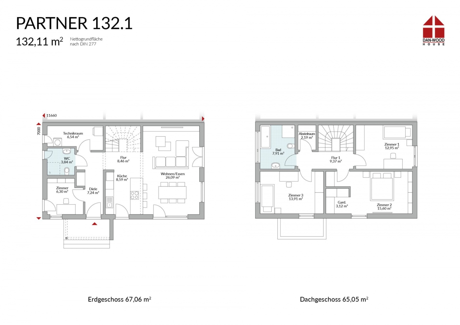 Doppelhaus Partner 132.1