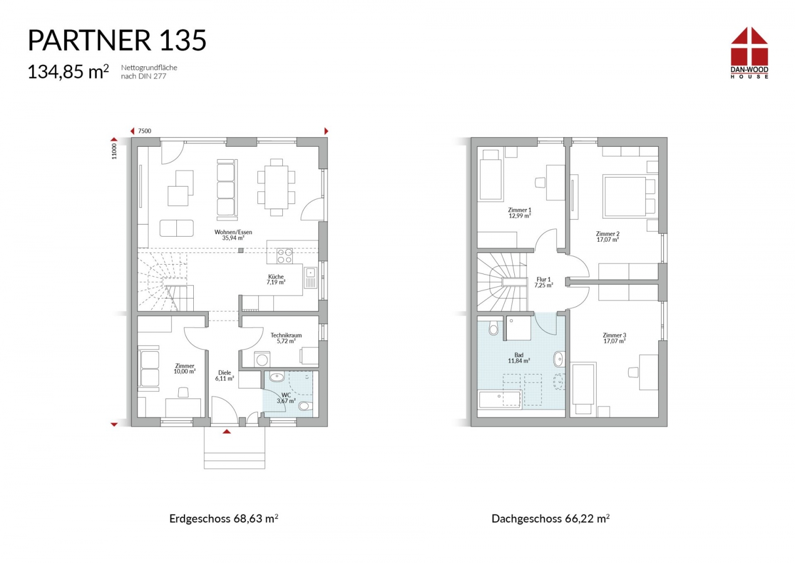 Doppelhaus Partner 135