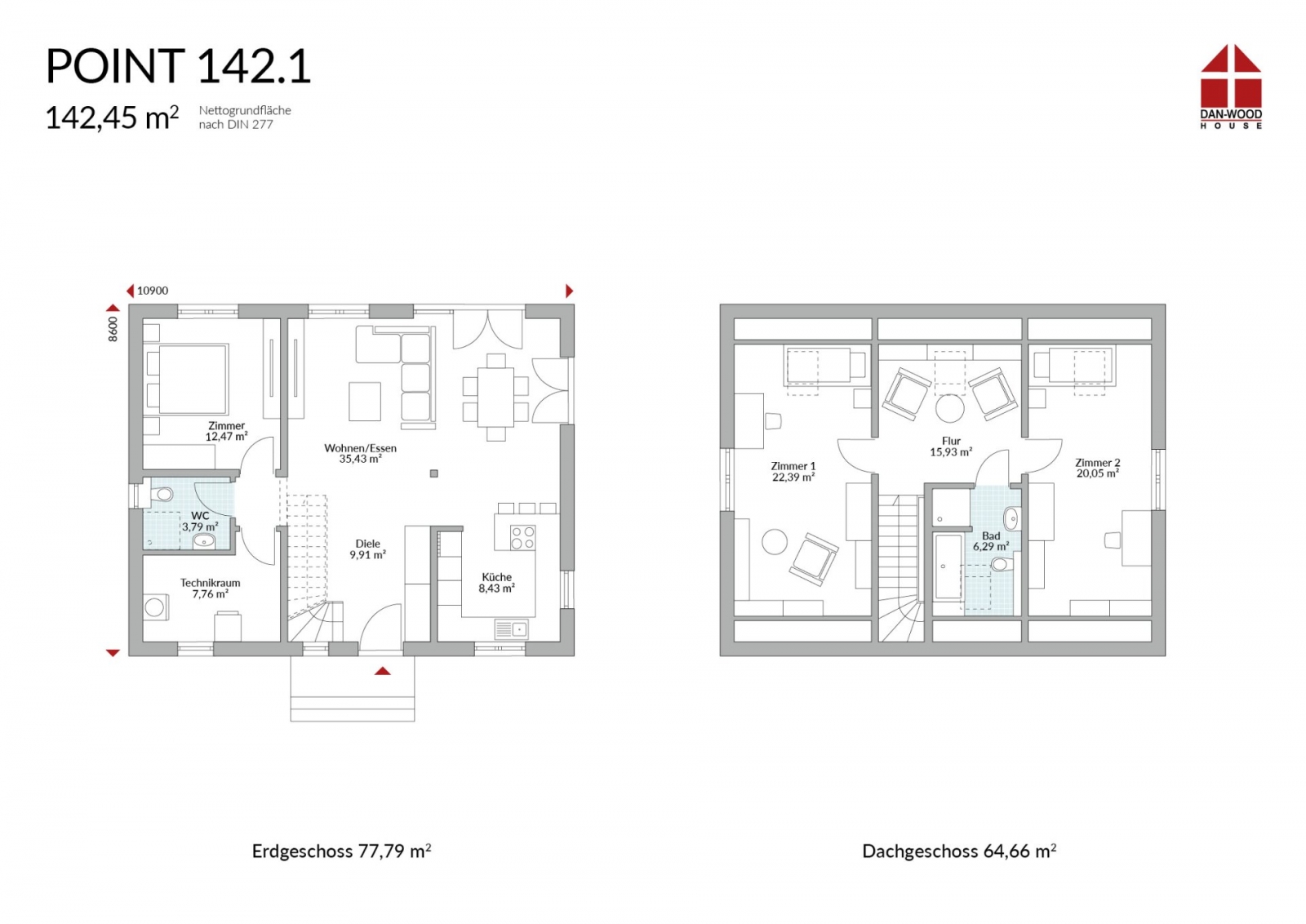 Einfamilienhaus Point 142.1