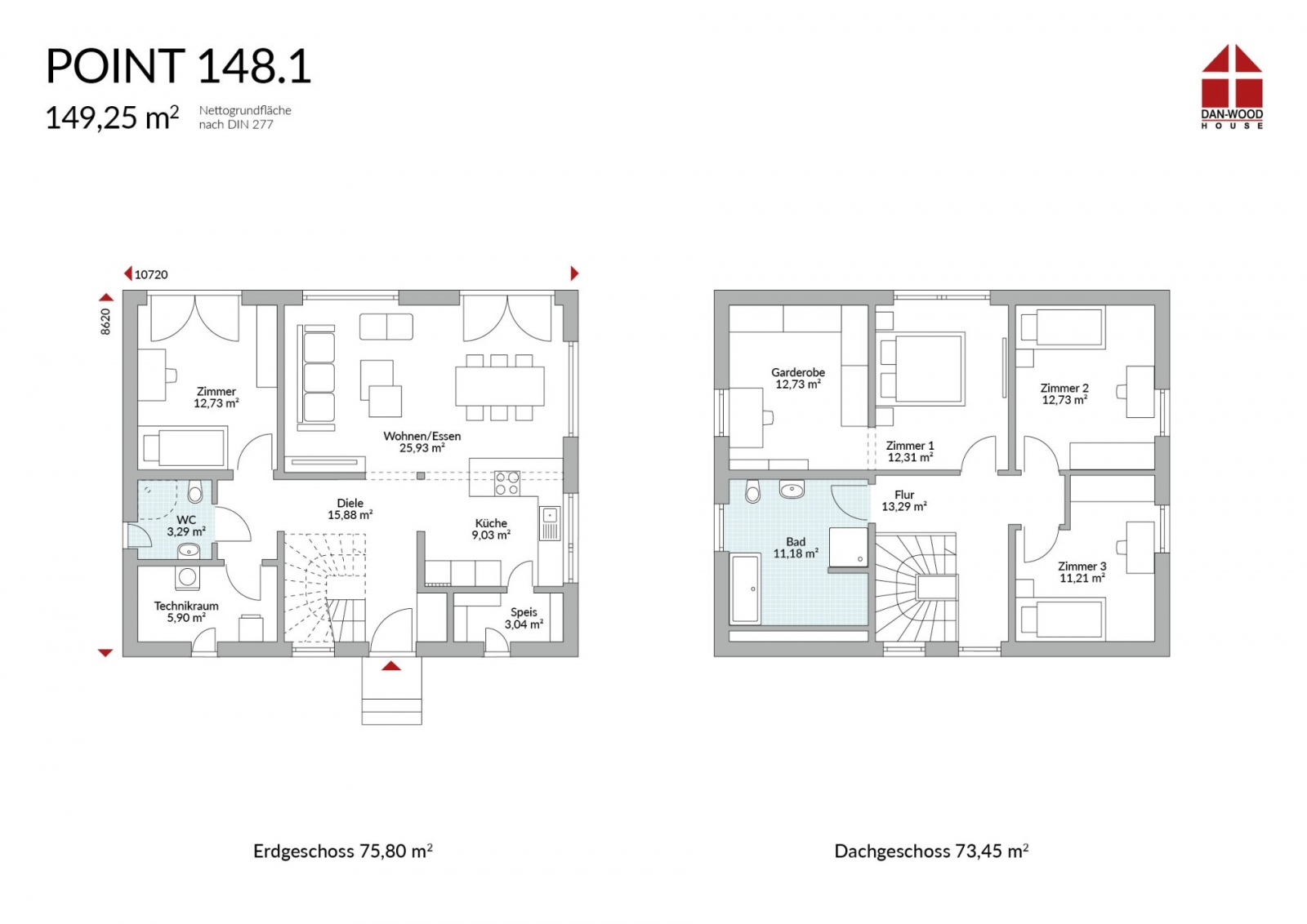 Einfamilienhaus Point 148.1