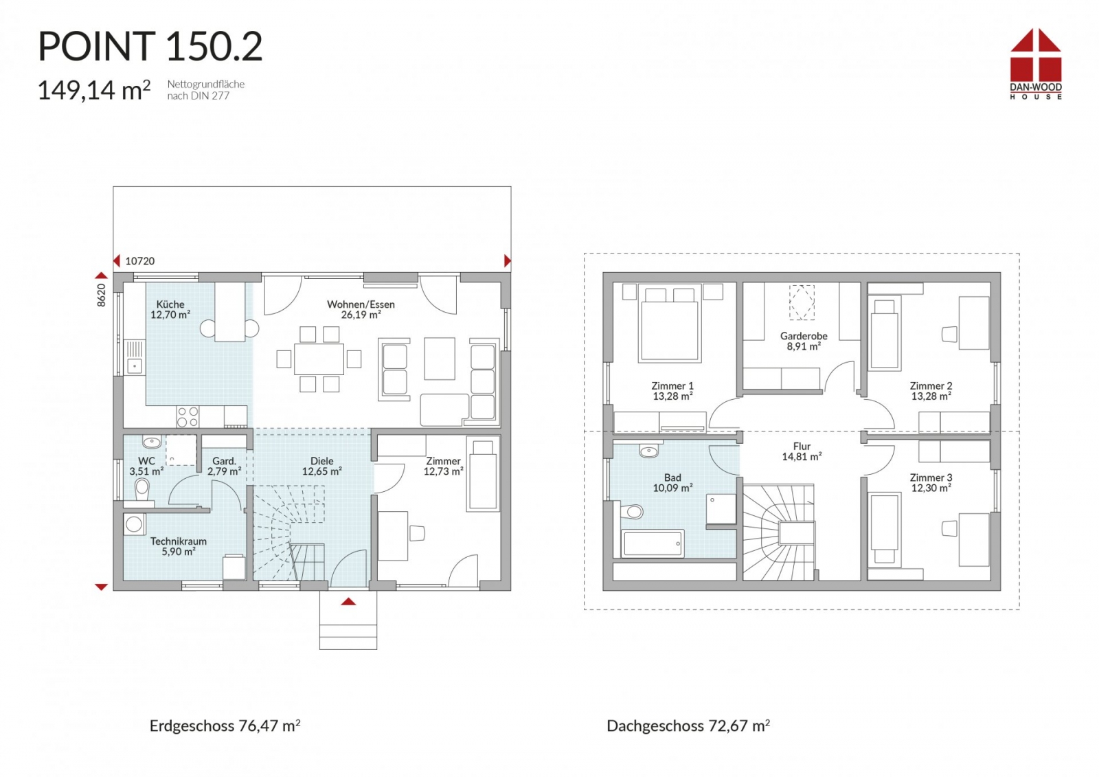 Einfamilienhaus Point 150.2