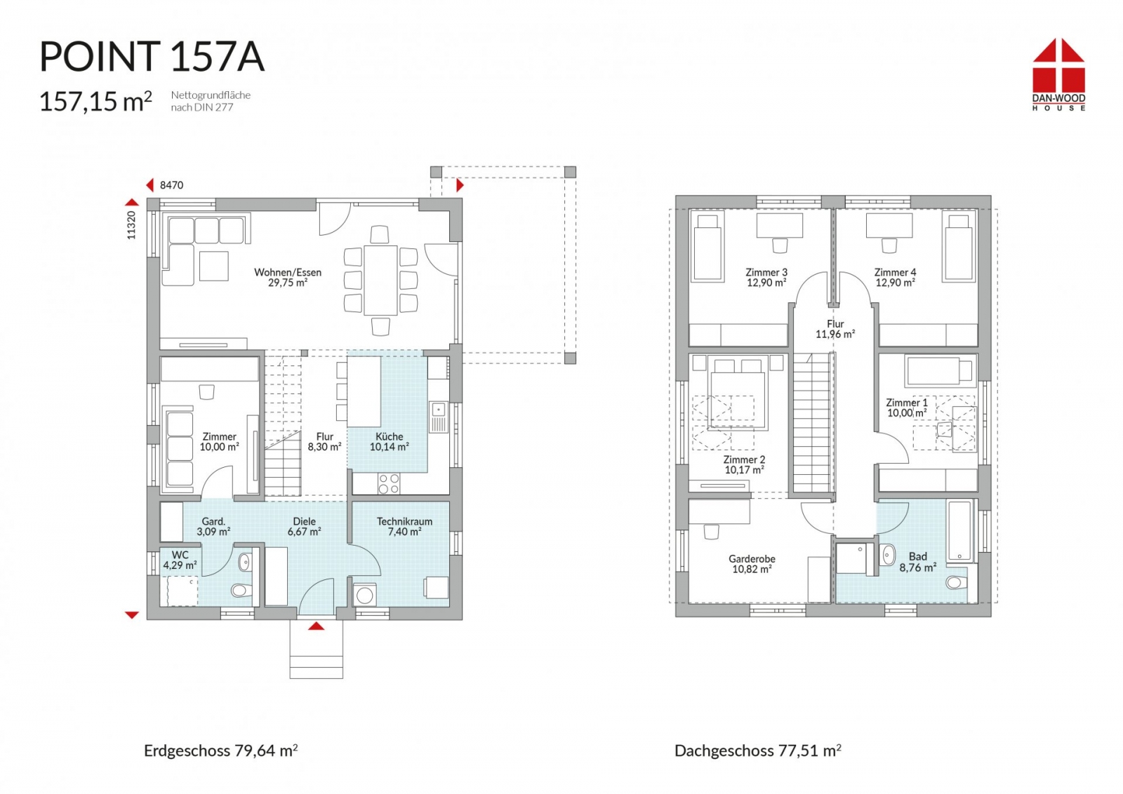 Einfamilienhaus Point 157A