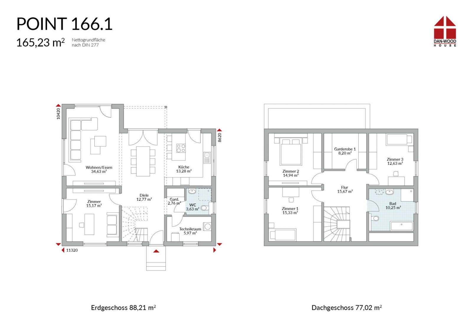 Einfamilienhaus Point 166.1