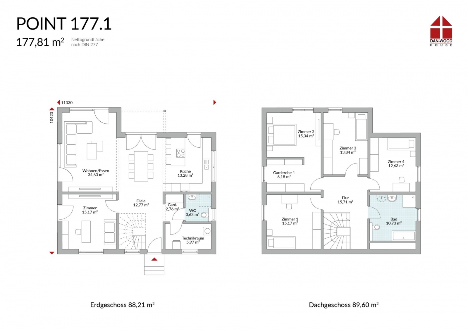 Einfamilienhaus Point 177.1