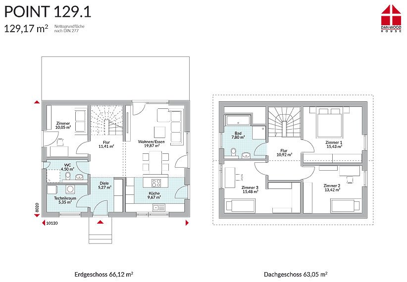 Einfamilienhaus Point 129.1